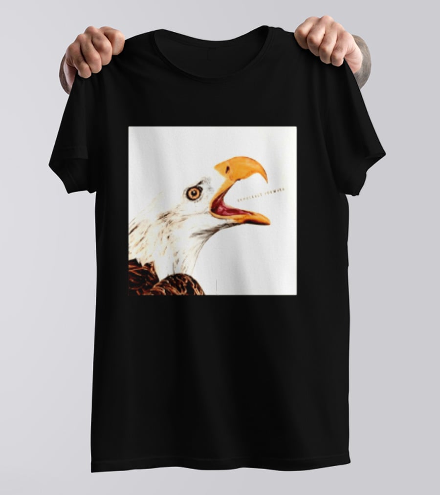 Democracy Forward Bald Eagle Patriotic T-Shirt