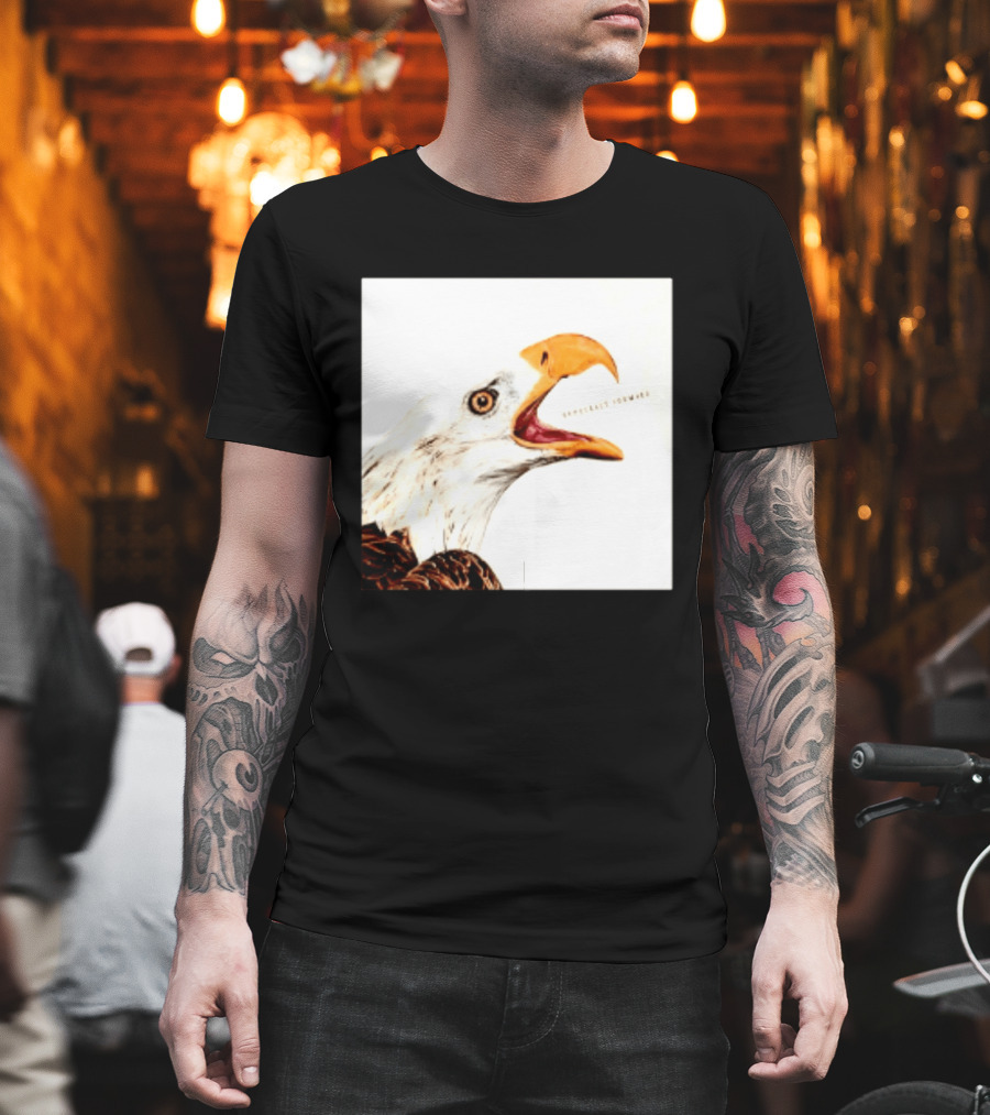 Democracy Forward Bald Eagle Patriotic T-Shirt