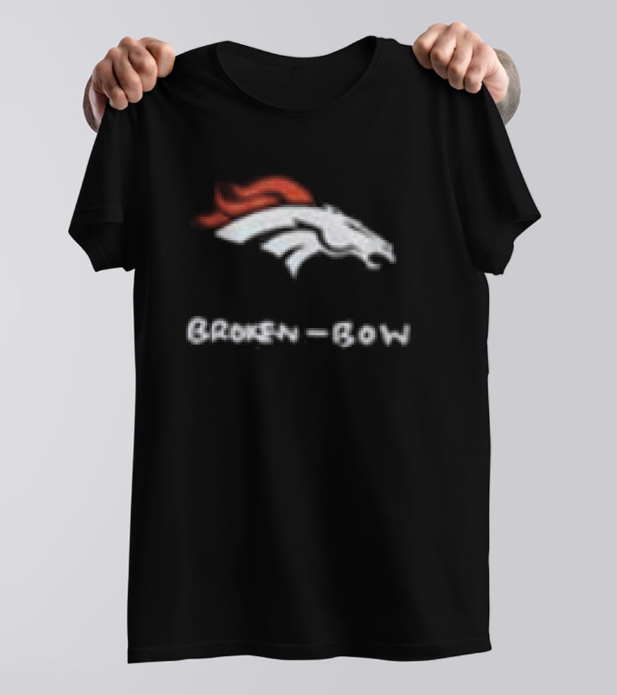 Denver Broncos Broken Bow 2026 Navy Pullover T-Shirt