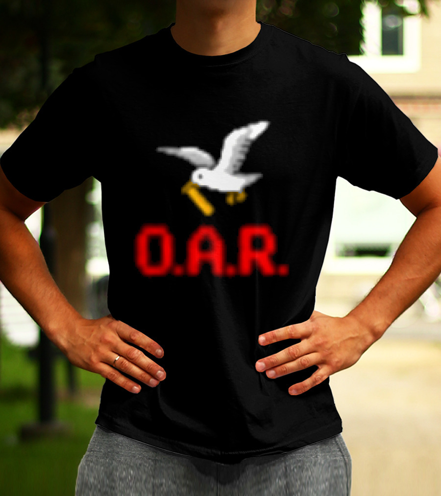 O.A.R. Vintage Seagull With Red T-Shirt