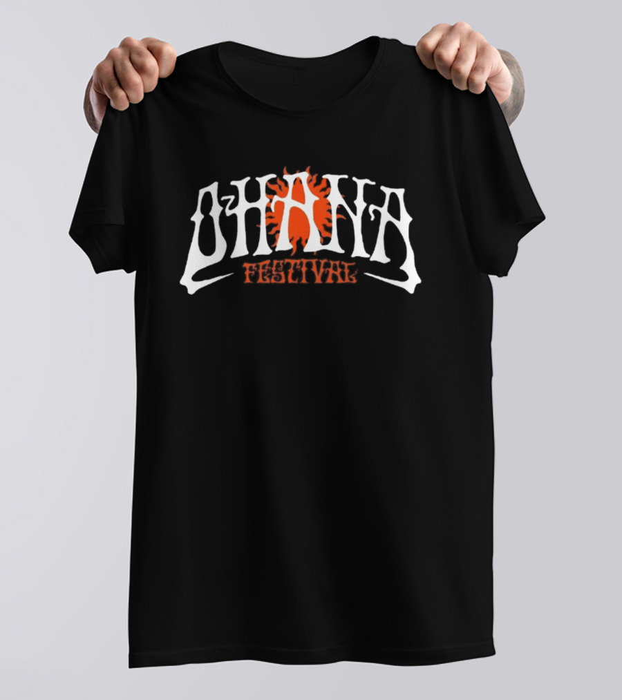 Ohana Festival 2026 10 Years In Dana Point CA At Doheny State Beach Sept 25 27 Acid Wave Trucker Hat T-Shirt