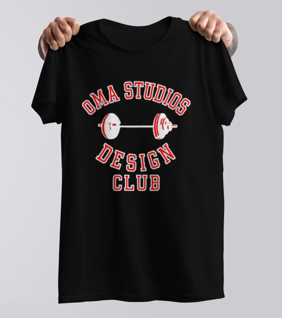 Oma Studios Barbell Club T-Shirt