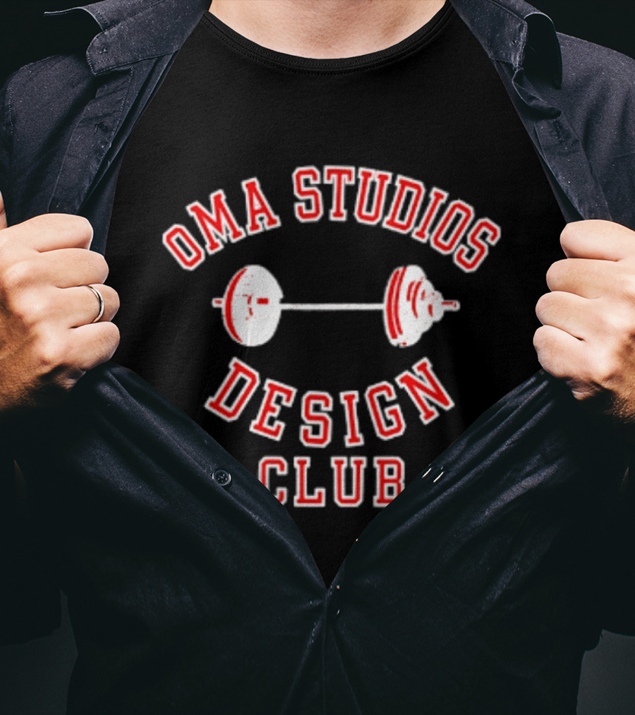 Oma Studios Barbell Club T-Shirt