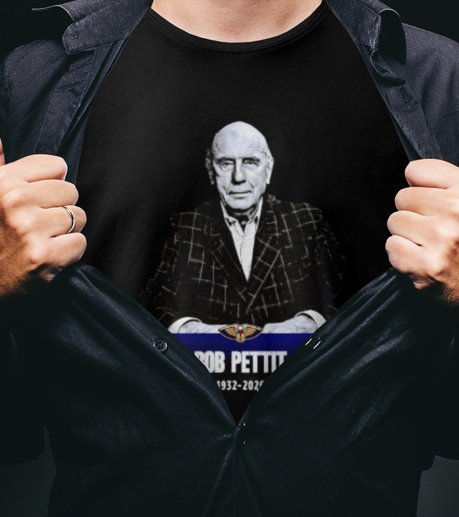 Bob Pettit 1932 2026 Pelicans T-Shirt