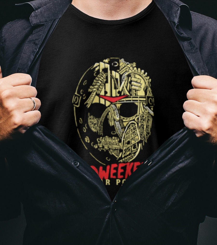 Halloweekends Cedar Point Hockey Mask T-Shirt
