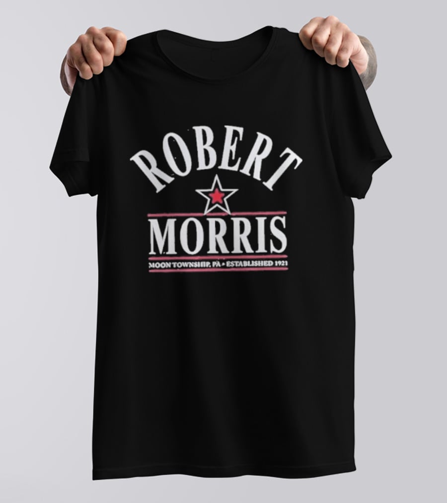 Robert Morris Moon Township PA Established 1921 Star T-Shirt