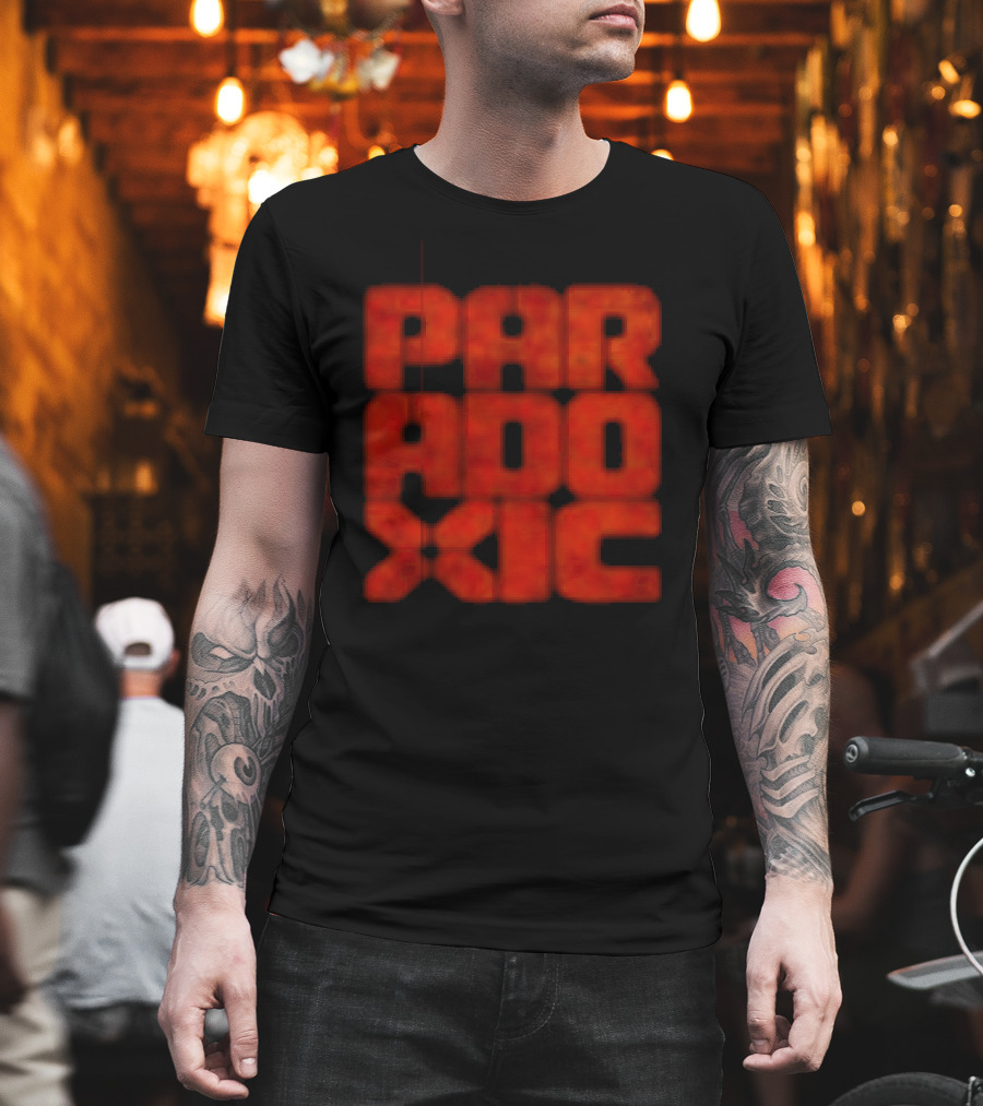 Starset P A R A D 0 X 1 C Red Bold Lettering T-Shirt