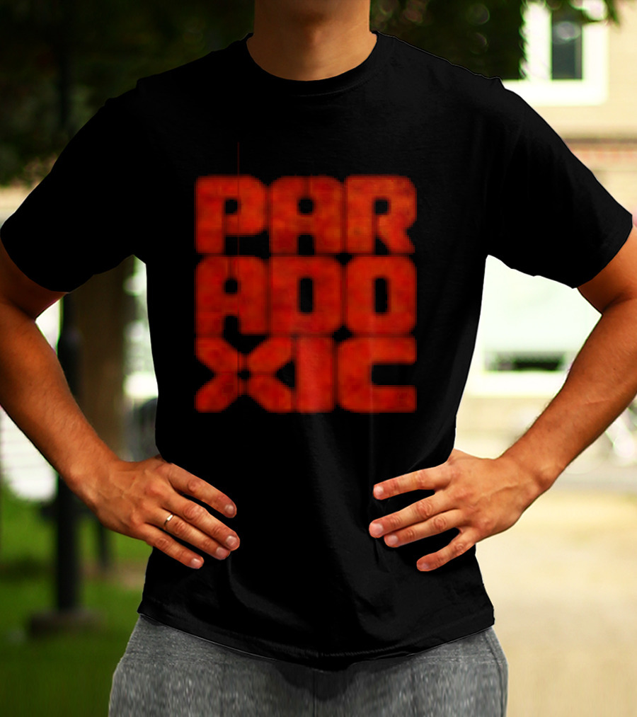 Starset P A R A D 0 X 1 C Red Bold Lettering T-Shirt