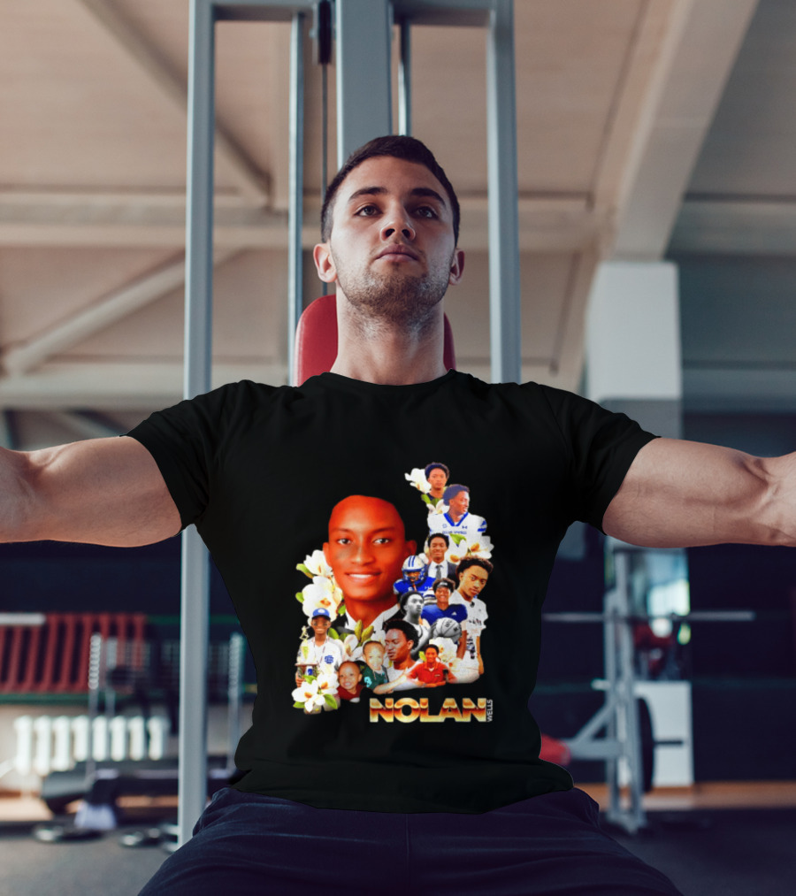 Justice For Nolan Wells 2026 Memorial Collage T-Shirt