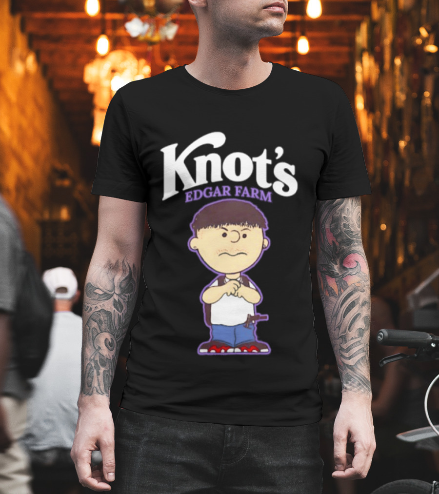 Knot's Edgar Farm Peanuts Charlie Brown T-Shirt