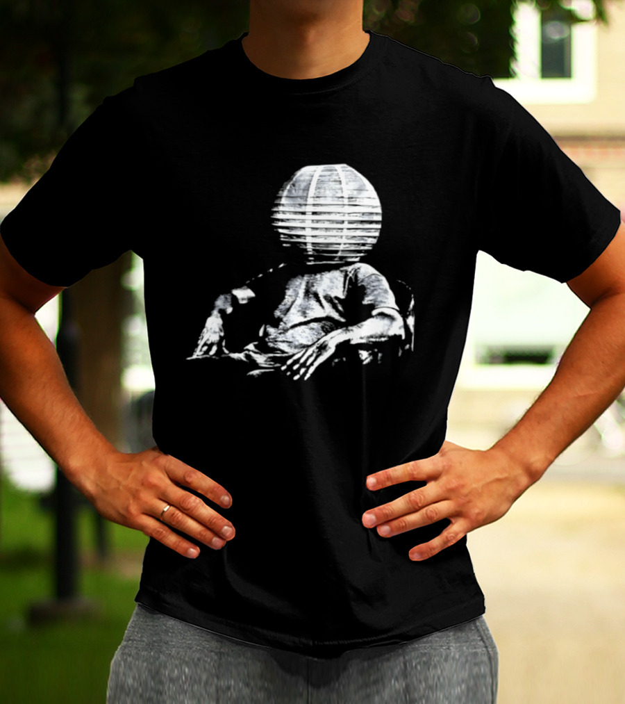 Lightshade Softstyle Child With Lampshade Head T-Shirt