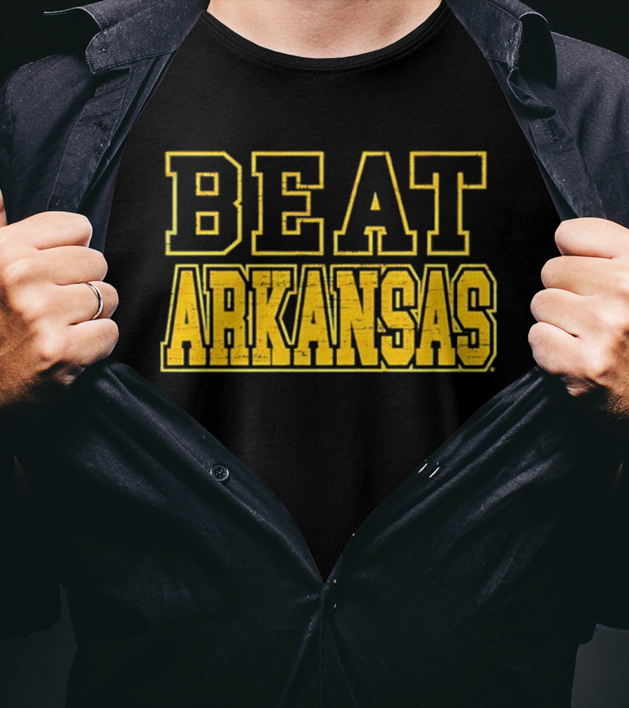Missouri Tigers Beat Arkansas Rivalry Game Victory T-Shirt