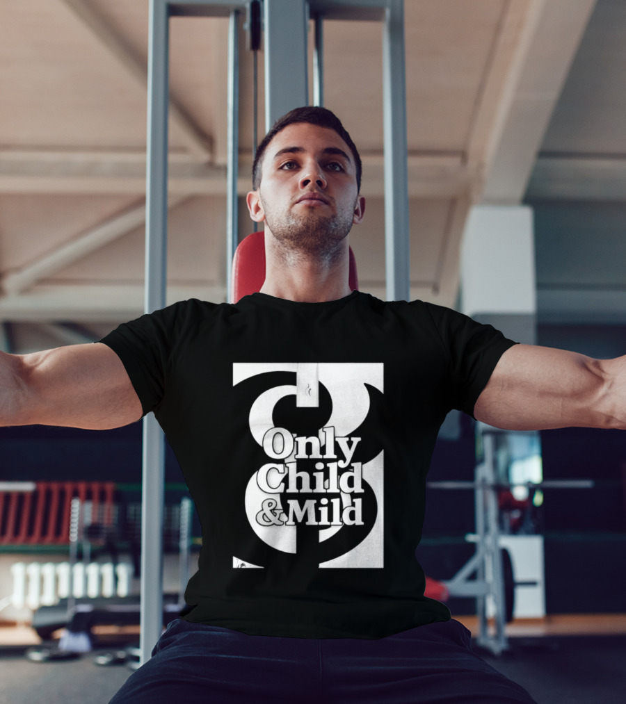 Only Child And Mild Cursive Ampersand T-Shirt