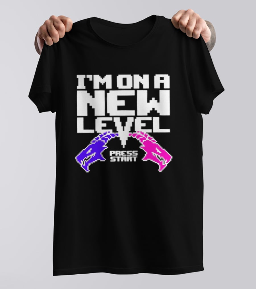 I'm On A New Level Dragons Fight Stuff T-Shirt