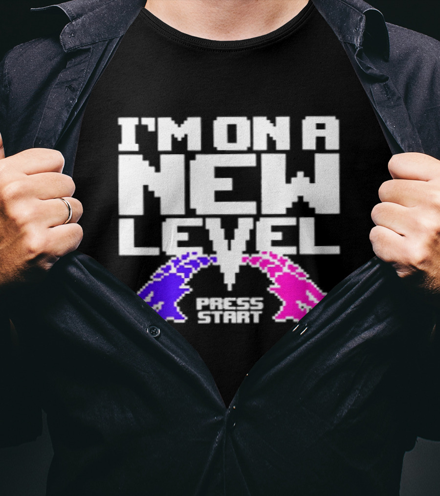 I'm On A New Level Dragons Fight Stuff T-Shirt