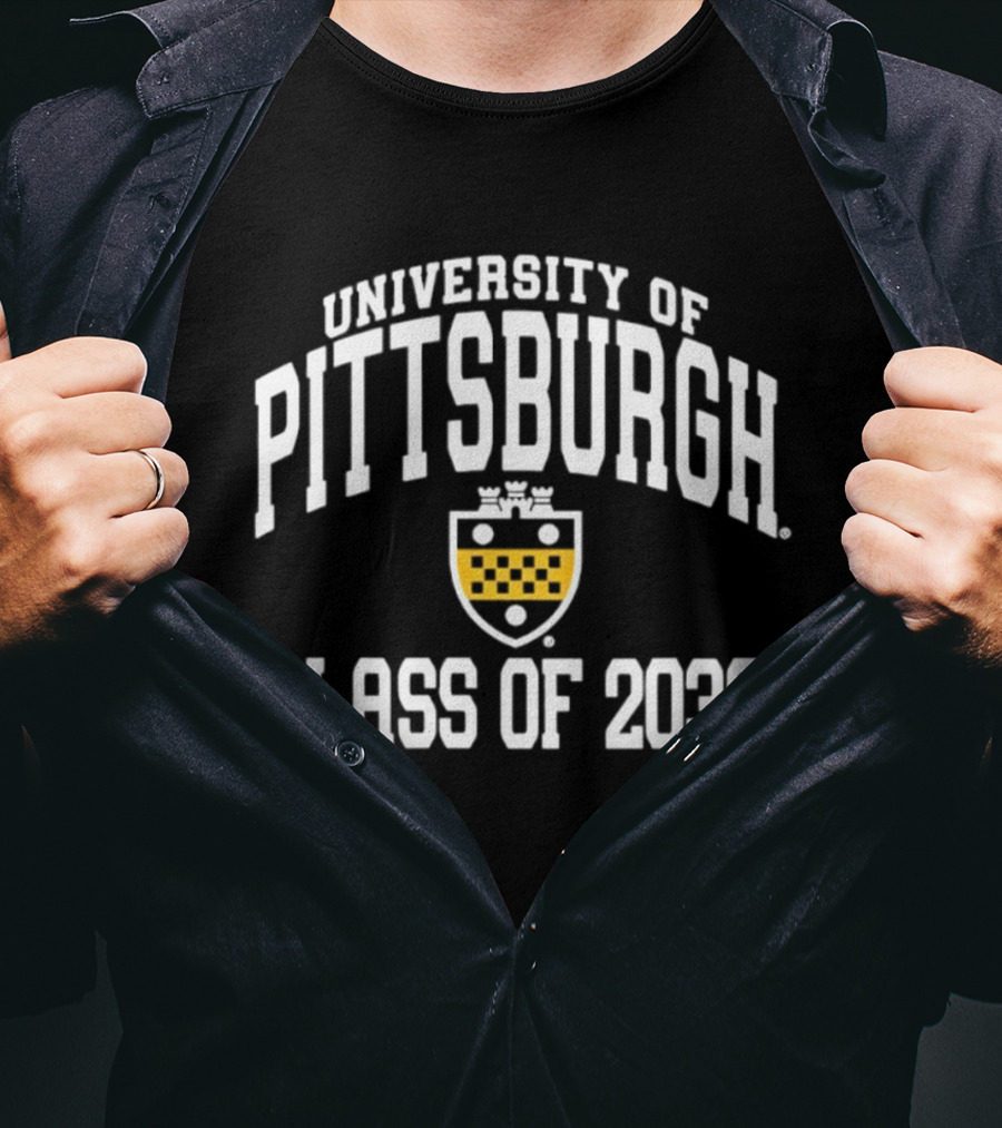 University Of Pittsburgh Class Of 2030 Crest T-Shirt