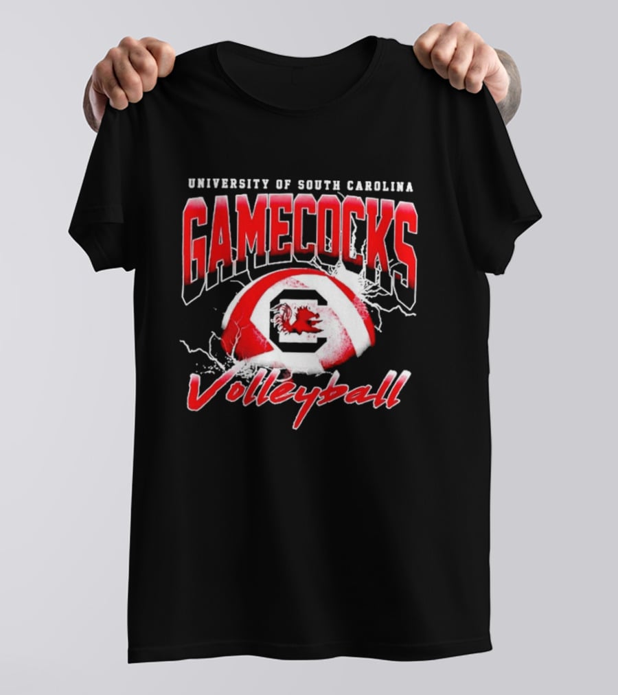 University Of South Carolina Gamecocks Volleyball Team T-Shirt
