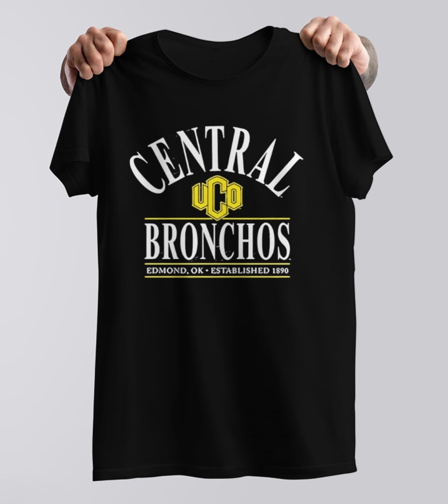 Central UCO Bronchos Edmond OK Established 1890 T-Shirt