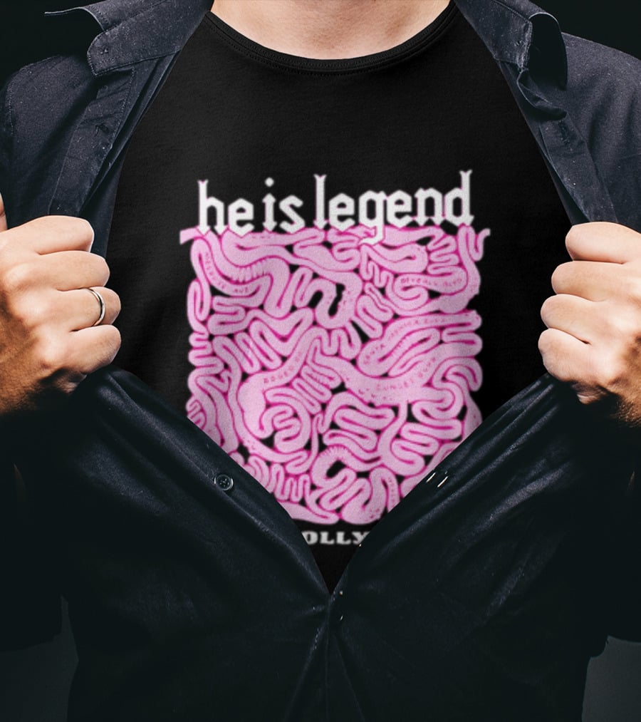 He Is Legend I Am Hollywood Los Angeles Streets Sunset Vine Melrose T-Shirt