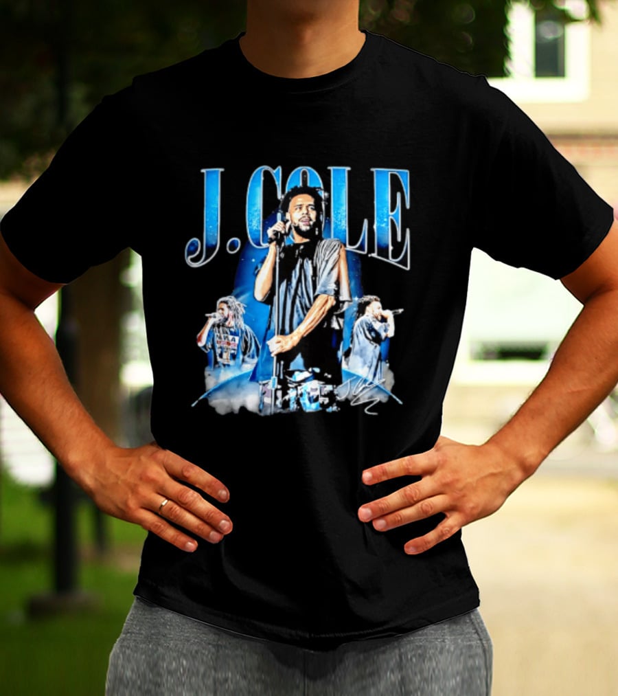 J. Cole Performing Live Dreamville Concert T-Shirt