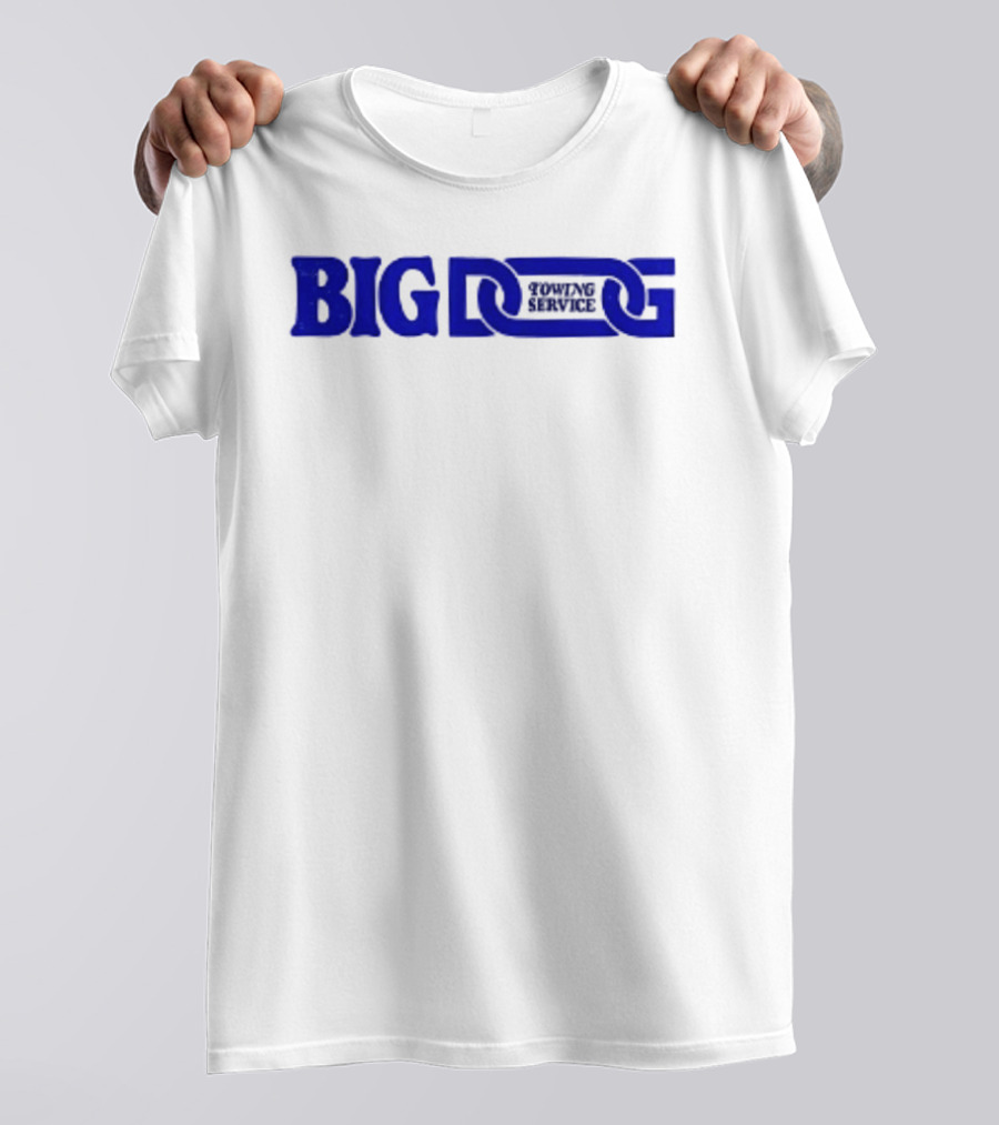 Big Dog Towing 2 Sided T-Shirt