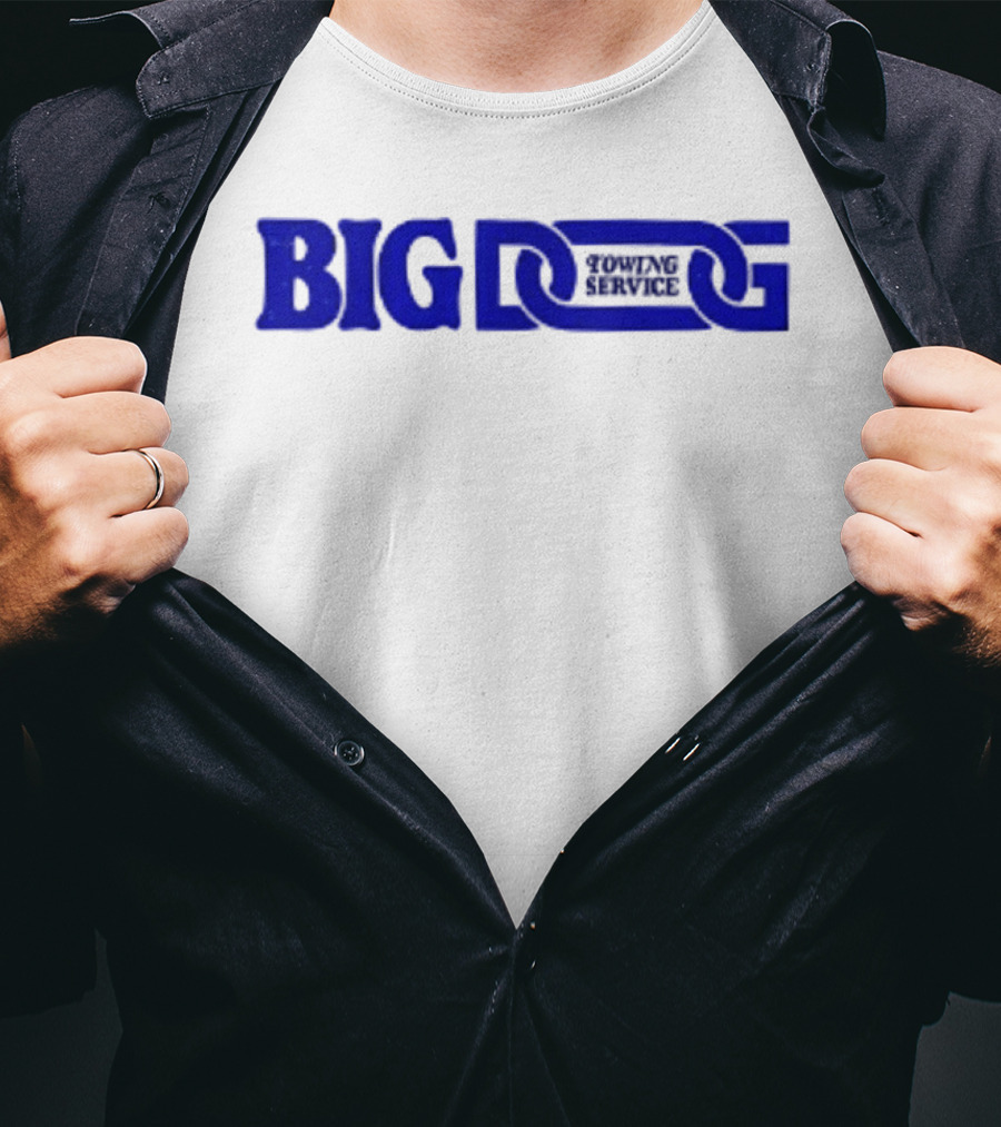 Big Dog Towing 2 Sided T-Shirt