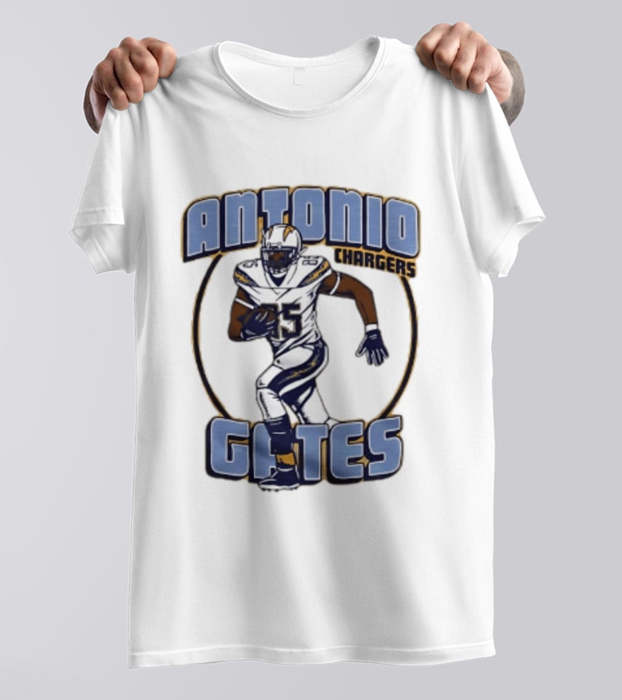 Antonio Gates Chargers Football Player T-Shirt