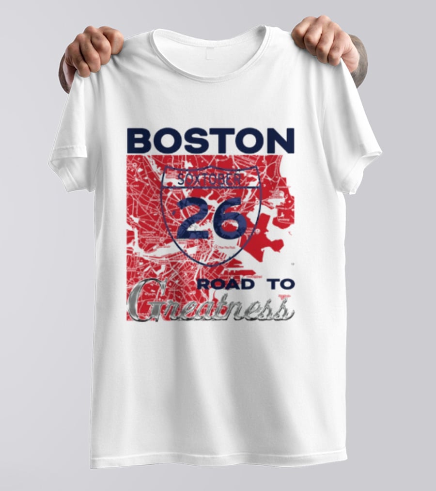 Boston Soxtober 26 Road To Greatness T-Shirt
