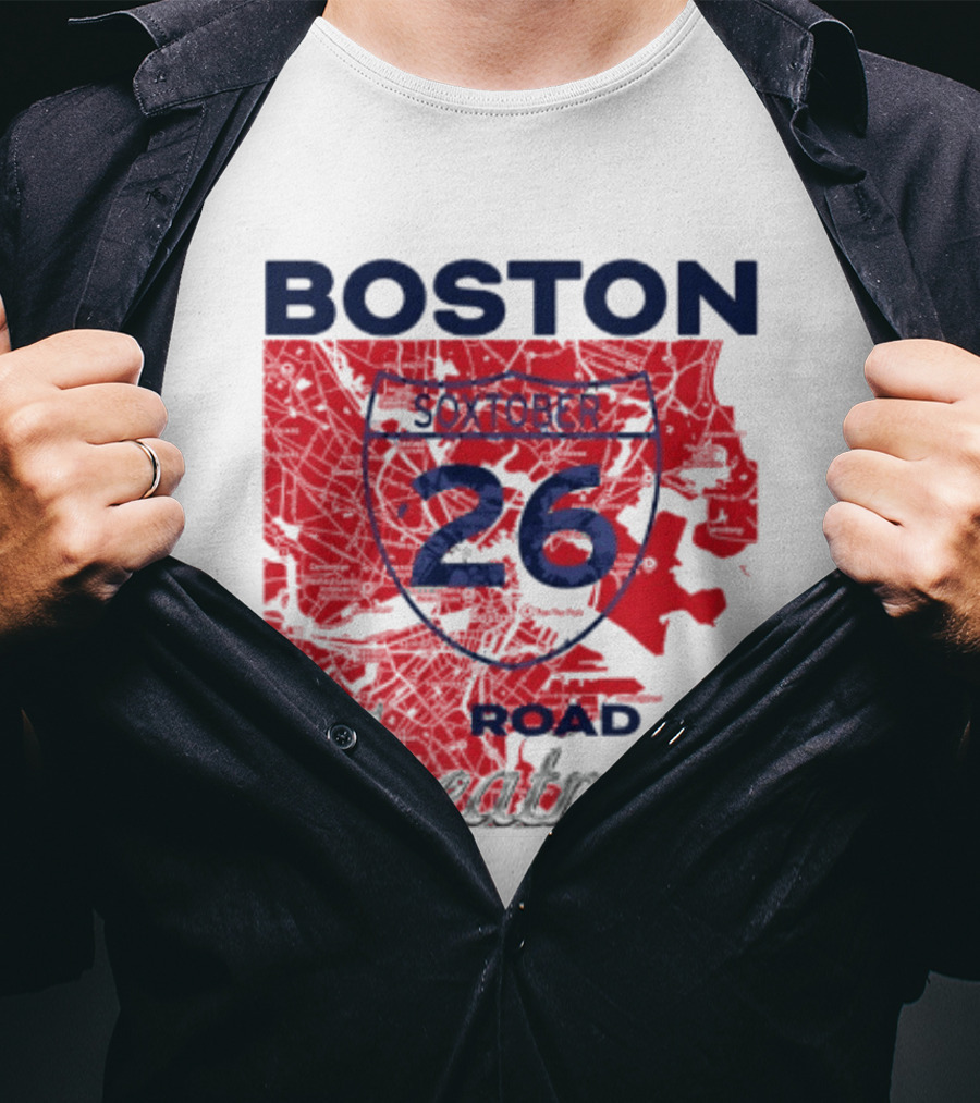 Boston Soxtober 26 Road To Greatness T-Shirt