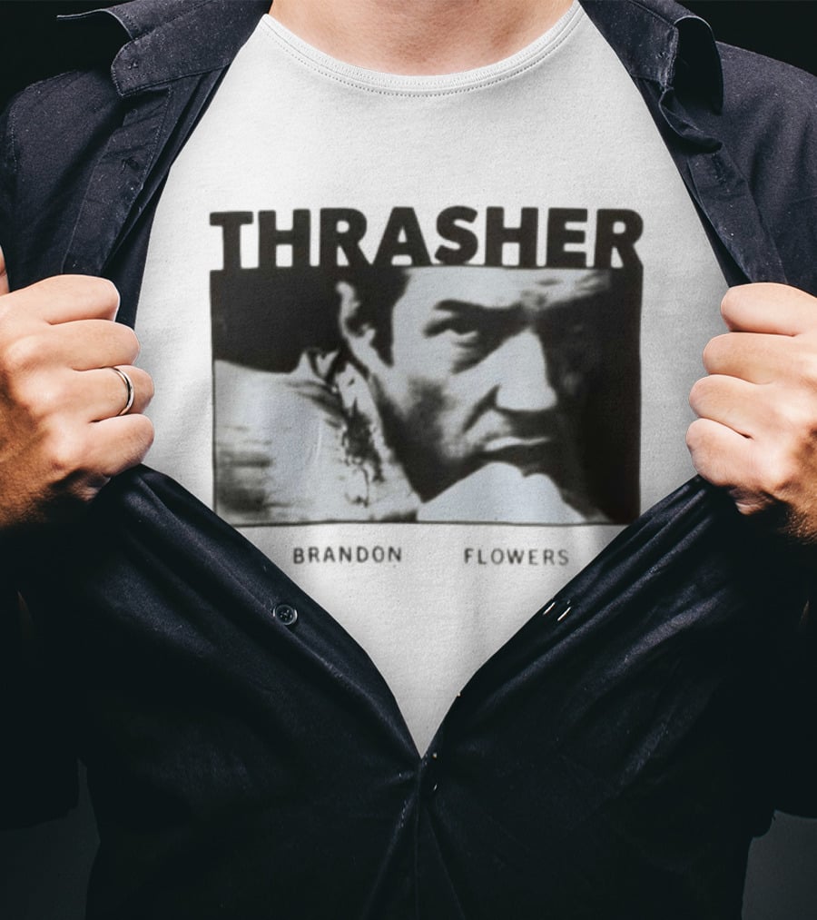 Brandon Flowers Thrasher 2026 Tour Dates T-Shirt