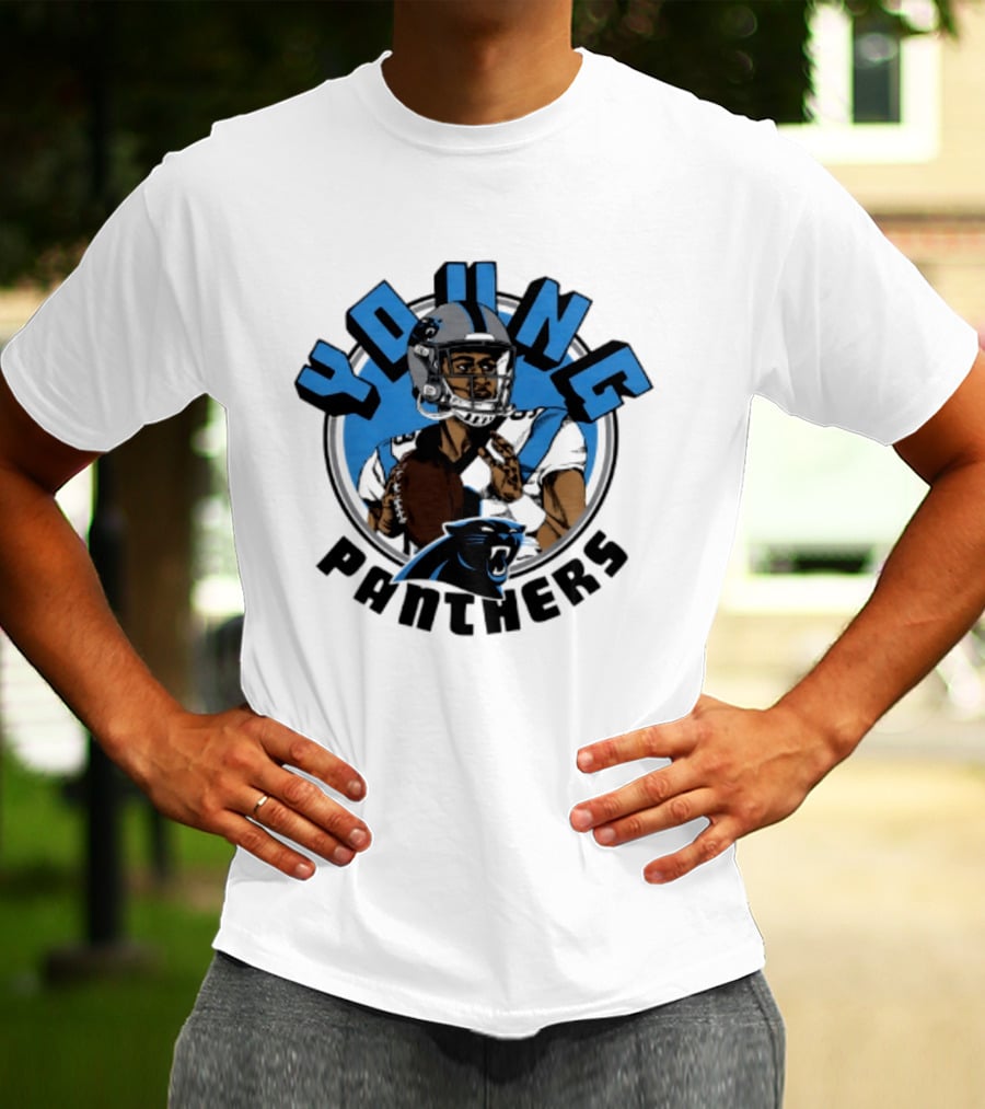 Bryce Young Carolina Panthers Football Star Quarterback T-Shirt