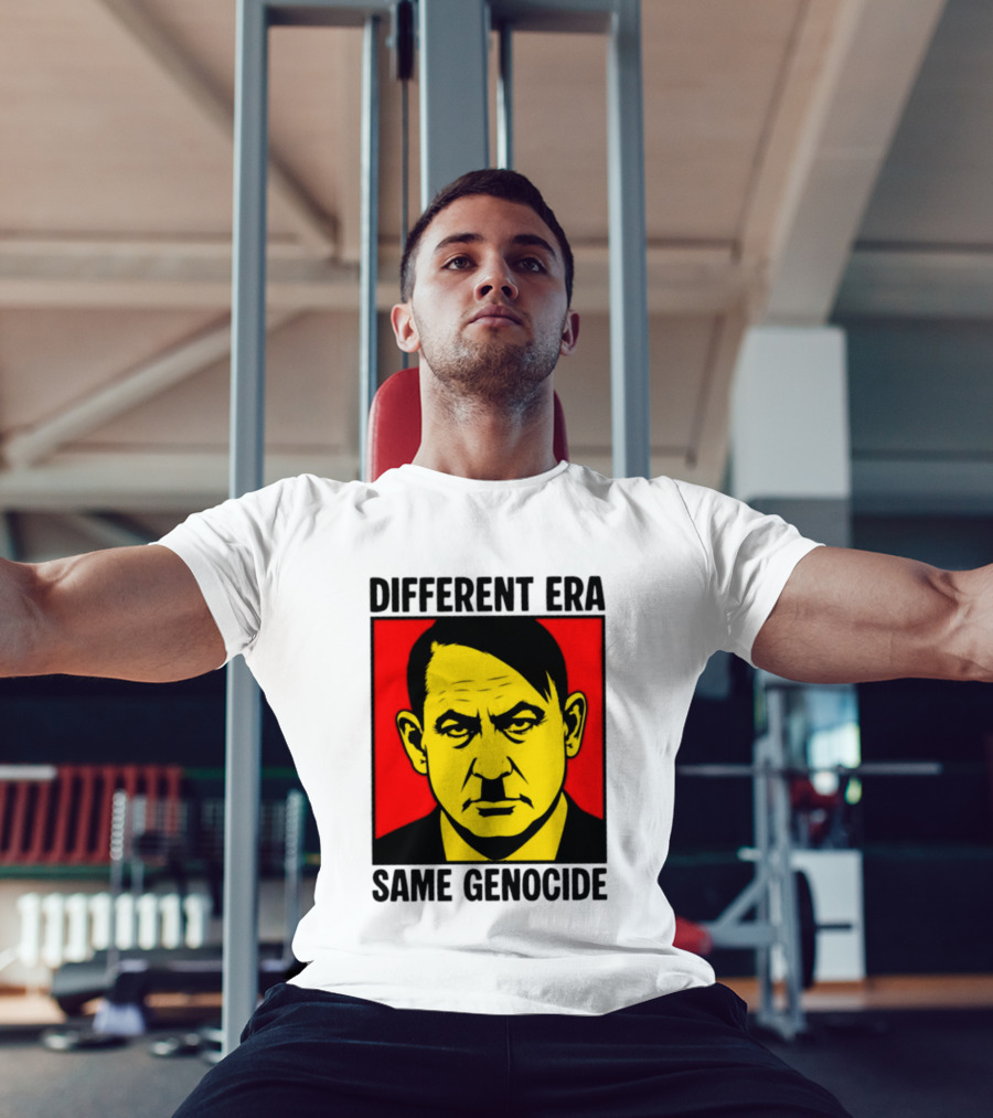 Different Era Same Genocide Protest Activism Iconic Political Commentary T-Shirt