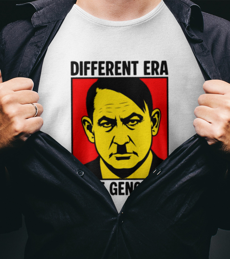 Different Era Same Genocide Protest Activism Iconic Political Commentary T-Shirt