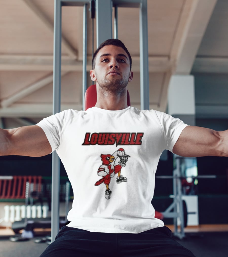 Louisville Cardinals Basketball 2026 White Jersey T-Shirt