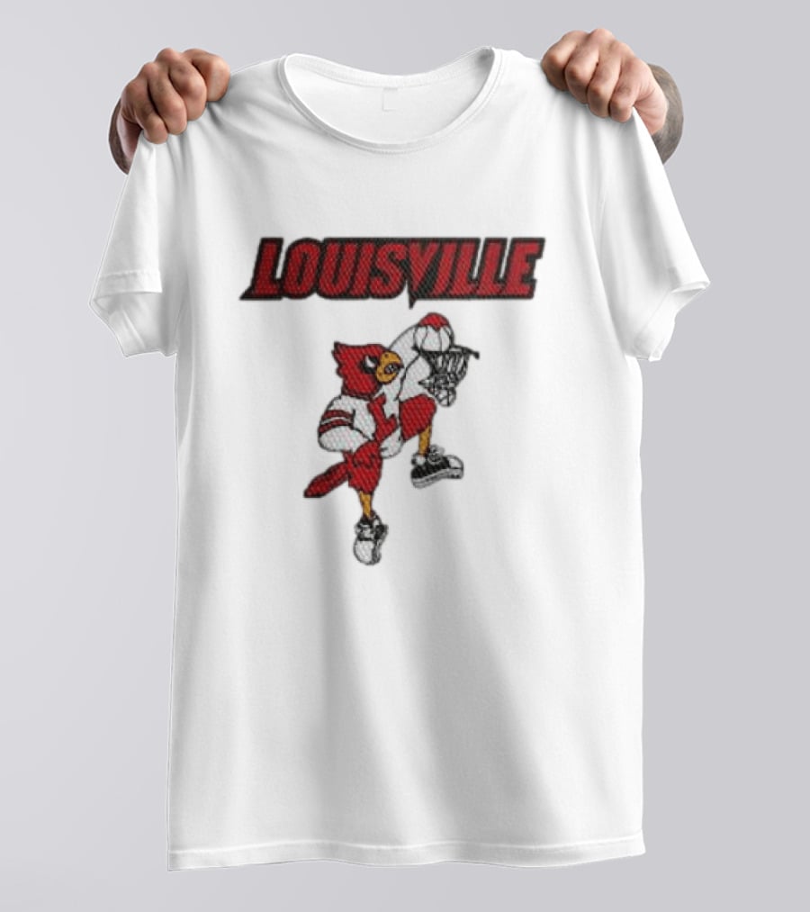 Louisville Cardinals Basketball 2026 White Jersey T-Shirt