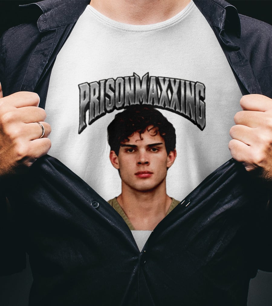 Prisonmaxxing Internet Meme Shot Concept T-Shirt