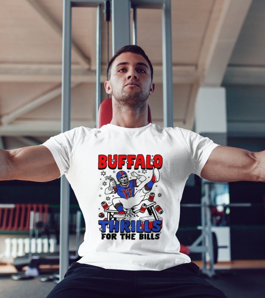 Buffalo Thrills For The Bills Football Celebration T-Shirt