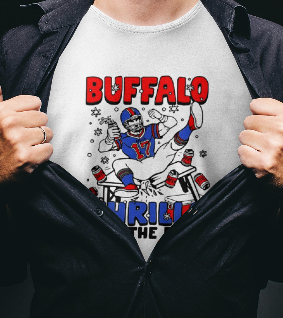 Buffalo Thrills For The Bills Football Celebration T-Shirt