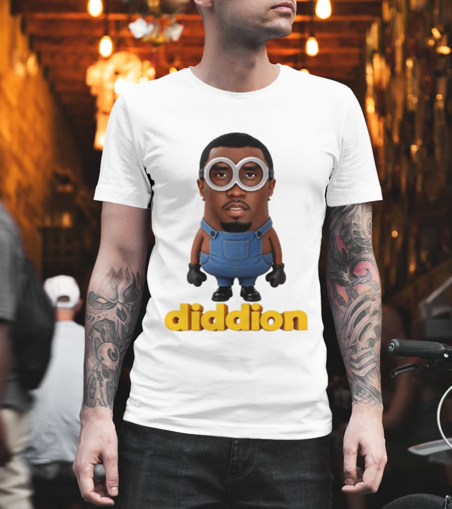 Diddy Minions Crossover Diddion Mashup T-Shirt