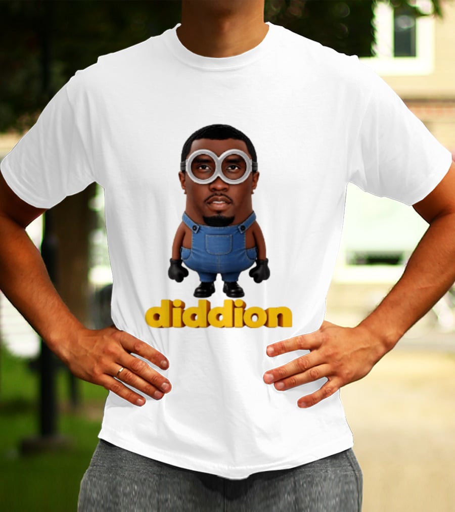 Diddy Minions Crossover Diddion Mashup T-Shirt
