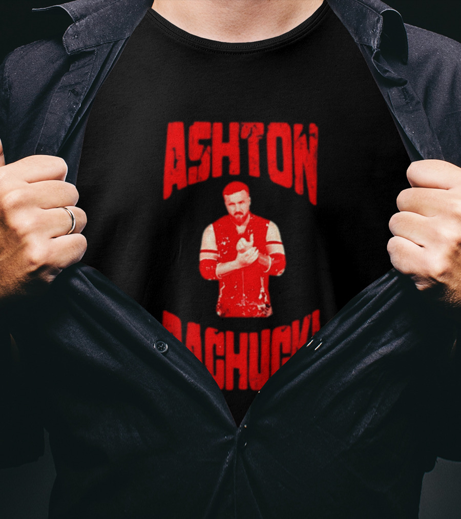 Ashton Pachucki Red Vest Visual Portrait Ashton Pachucki T-Shirt
