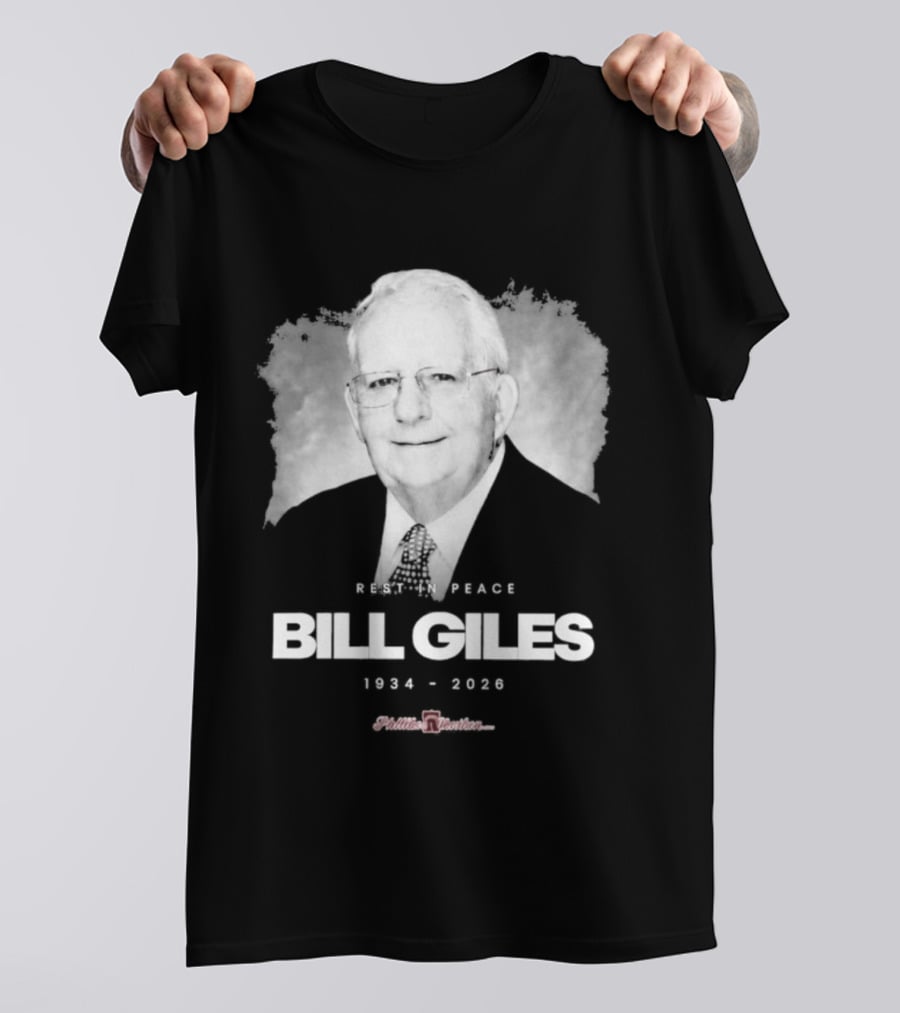 Bill Giles Rest In Peace 1934 2026 Phanatic Forever Friends T-Shirt