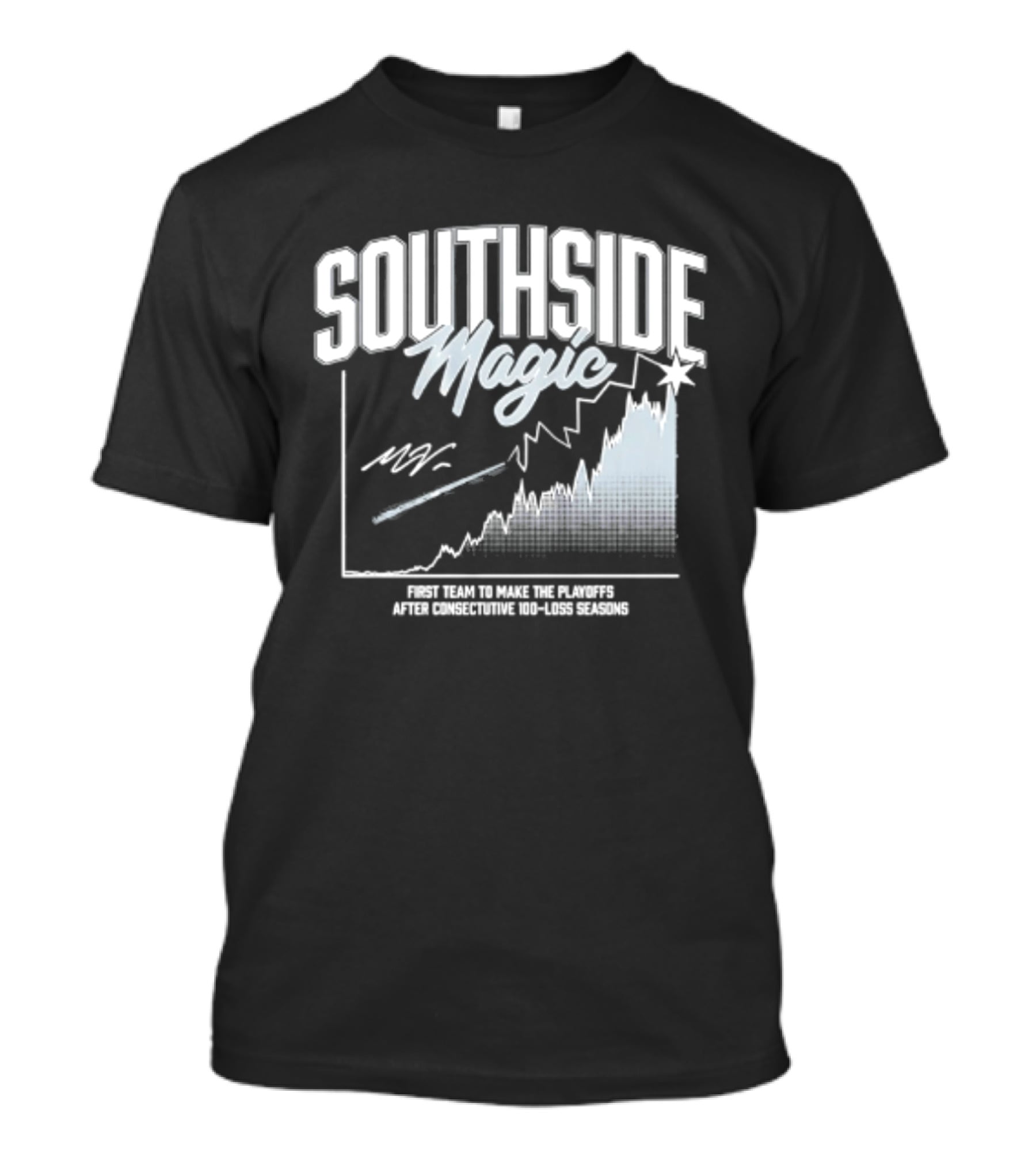 South Side Magic Consecutive 100 Loss Seasons Chicago T-Shirt