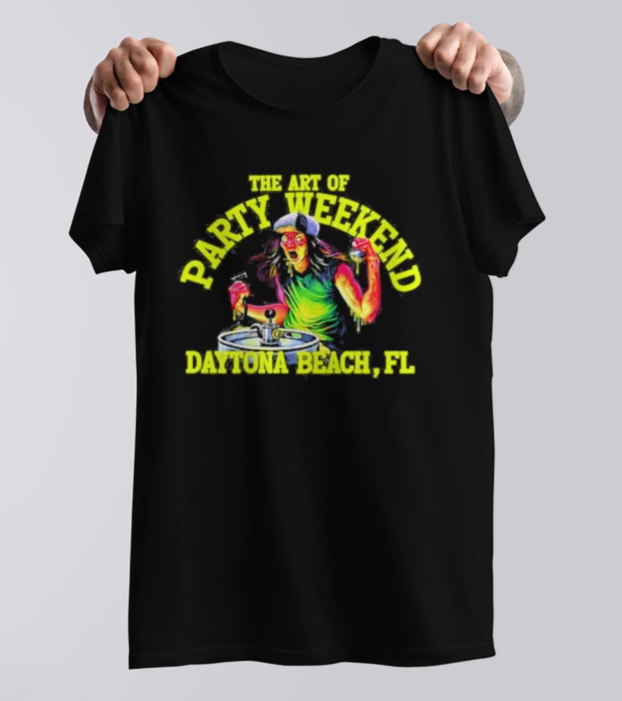 Party Weekend 2026 Daytona Beach Florida Municipal Waste T-Shirt