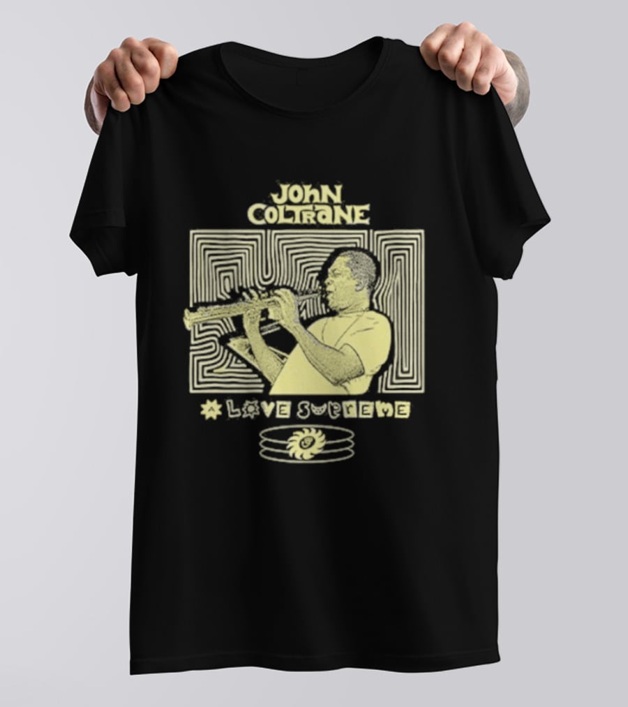 John Coltrane Live Supreme Jazz Iconic Performance T-Shirt