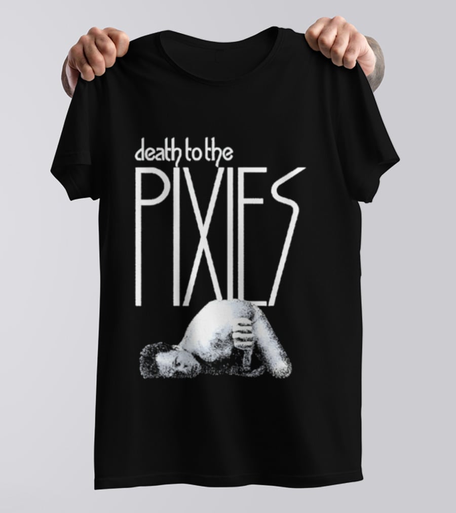 Les Claypool Wearing Death To The Pixies T-Shirt