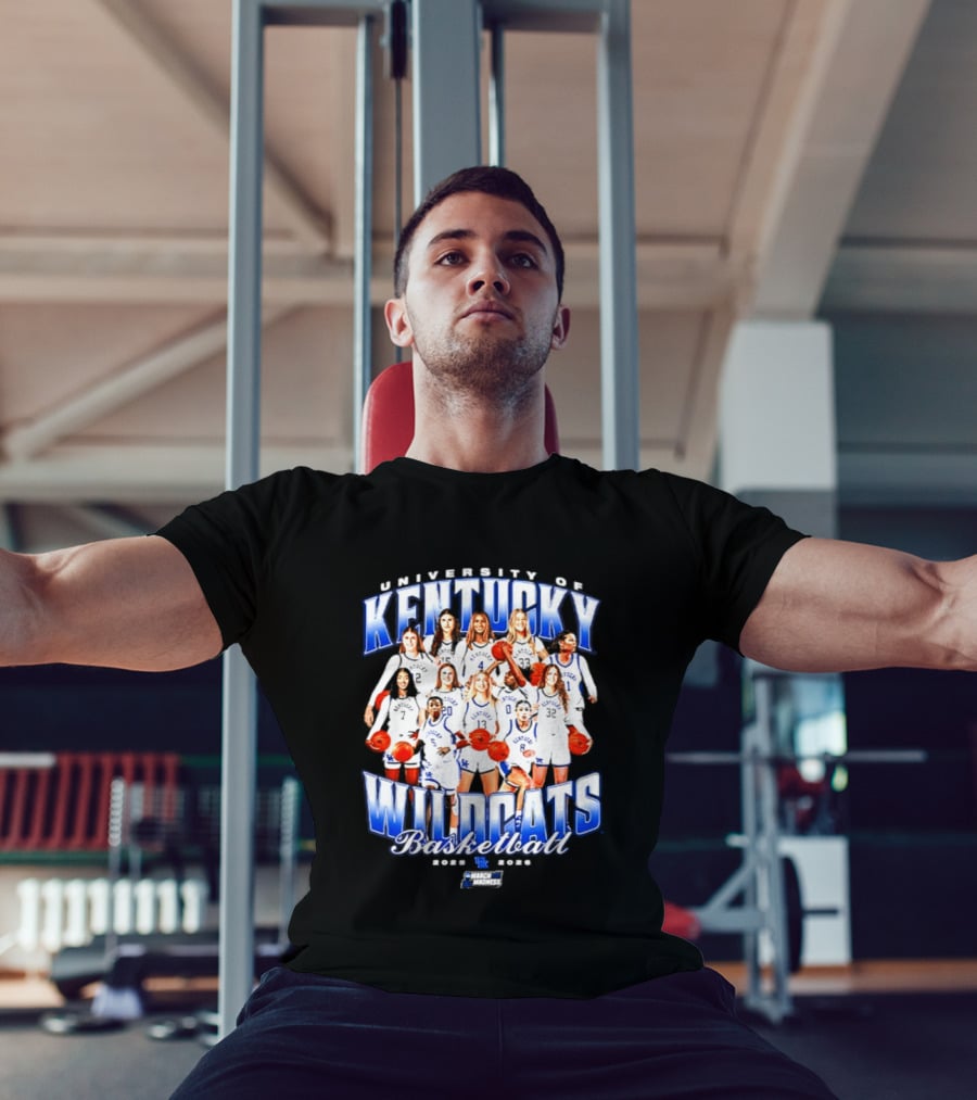 University Of Kentucky Wildcats Basketball 2026 NCAA All Team T-Shirt