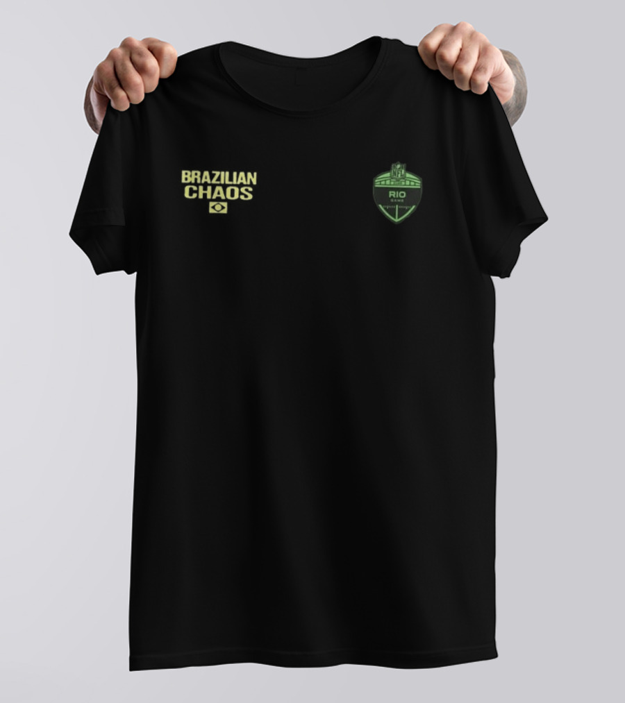 Brazilian Chaos NFL Rio Game 2026 Pedro Sampaio Sport America T-Shirt