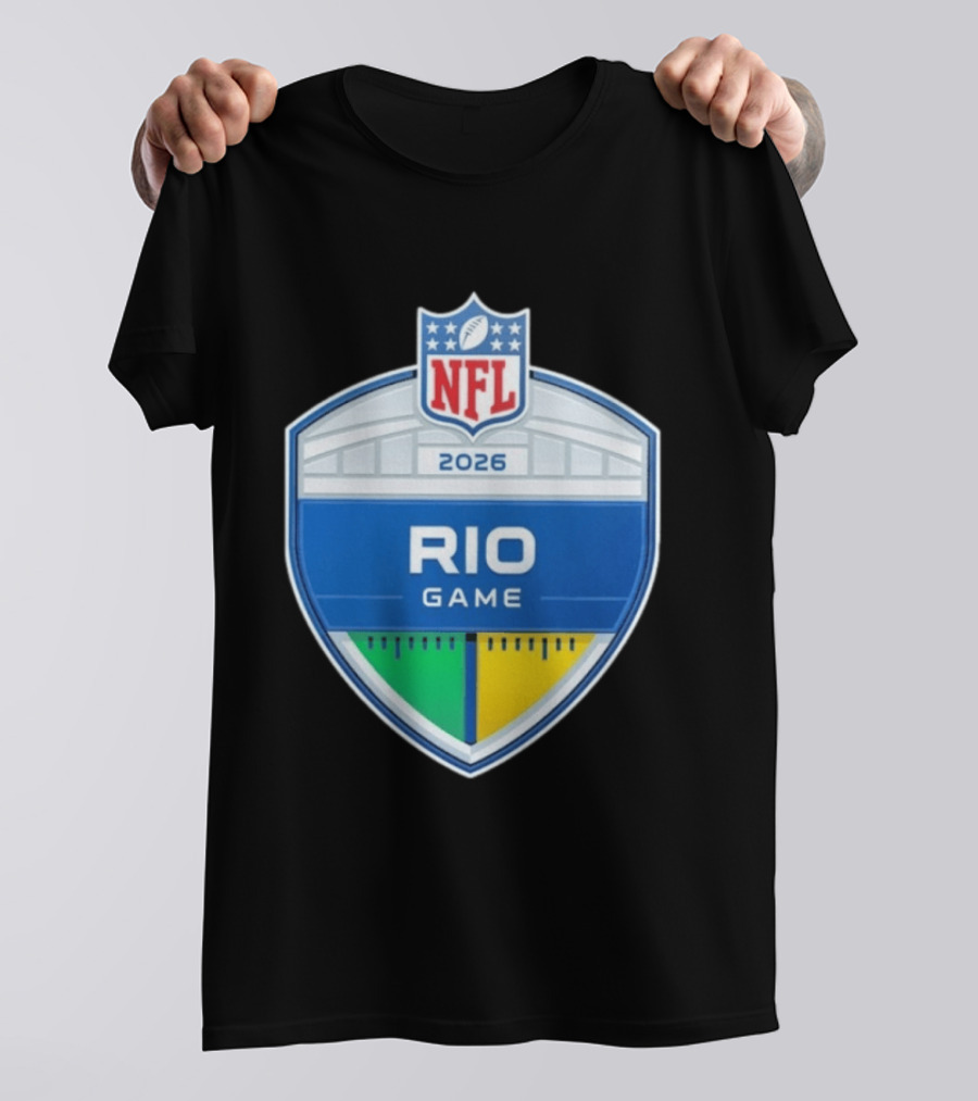 NFL Rio Game Maracana 2026 T-Shirt