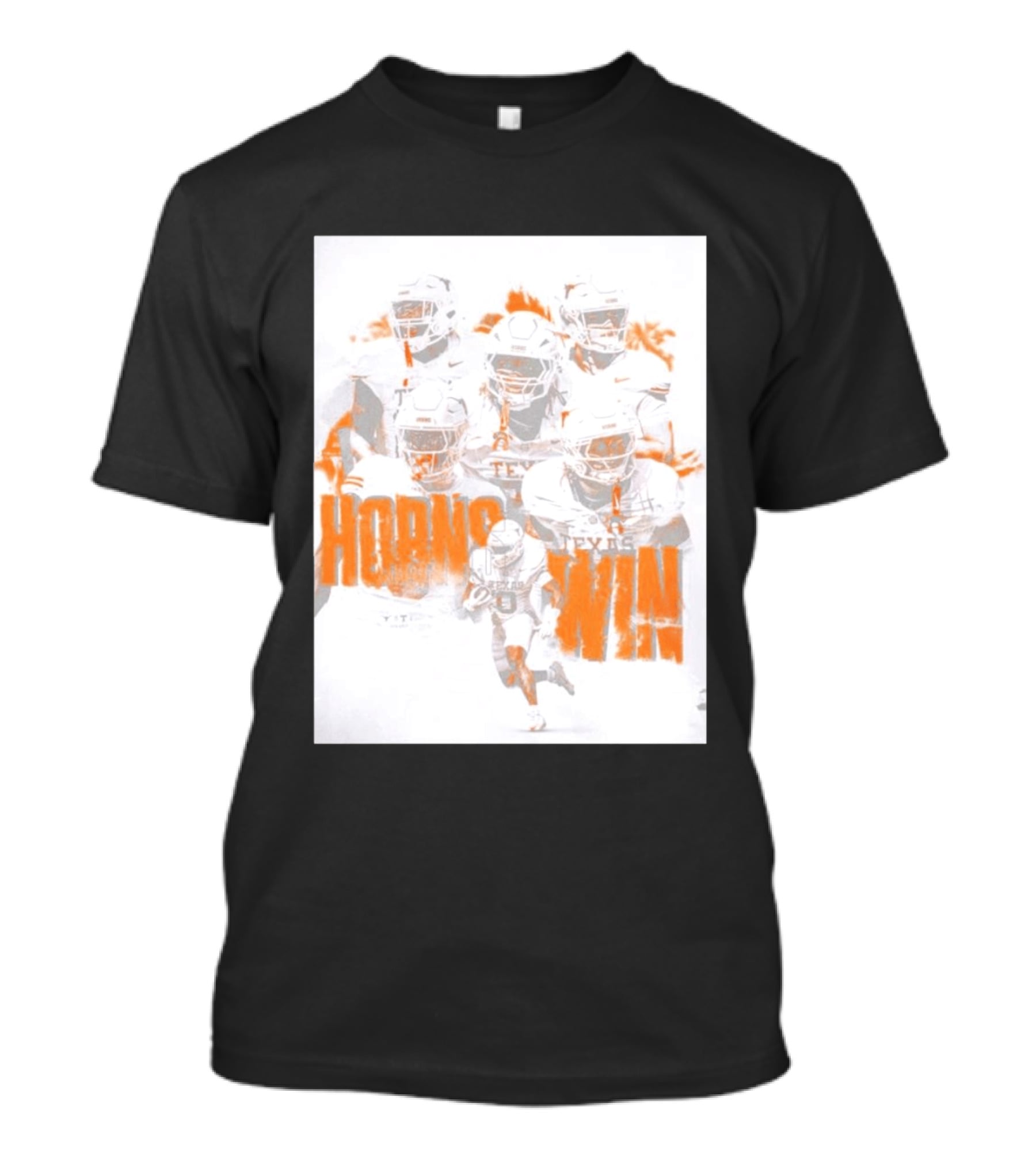 Texas Football Horns Win Burnt Orange 2026 T-Shirt